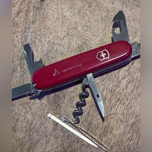 CAMPING! Victorinox SAK -Swiss army knife -Camper Model VINTAGE